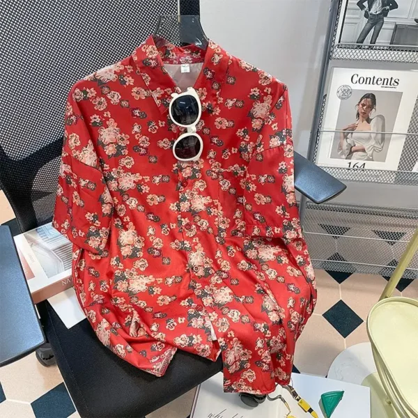Men's Hawaiian Cartoon Print Shirt - Image 21