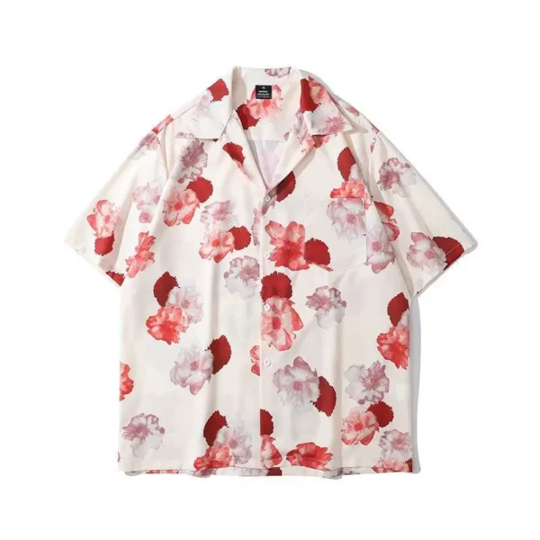 Men's Hawaiian Cartoon Print Shirt - Image 26
