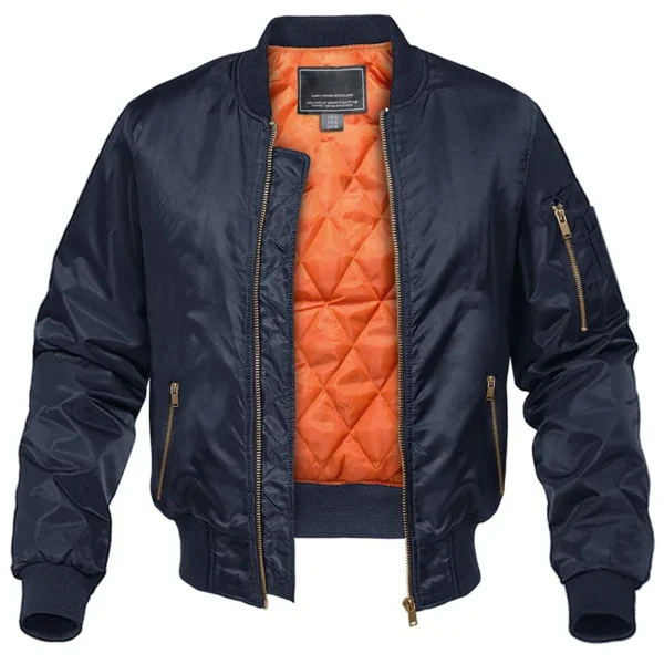NobleStyle™ Men's Classic Aviator Bomber Jacket – Warm & Windproof Winter Edition - Image 6