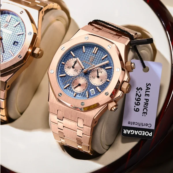 Refined Power on Your Wrist – POEDAGAR Classic is Built for Men Who Lead. - Image 2