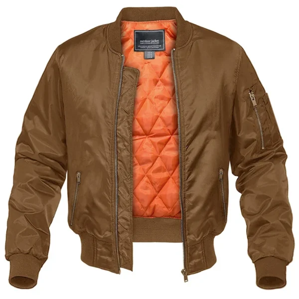 NobleStyle™ Men's Classic Aviator Bomber Jacket – Warm & Windproof Winter Edition - Image 8