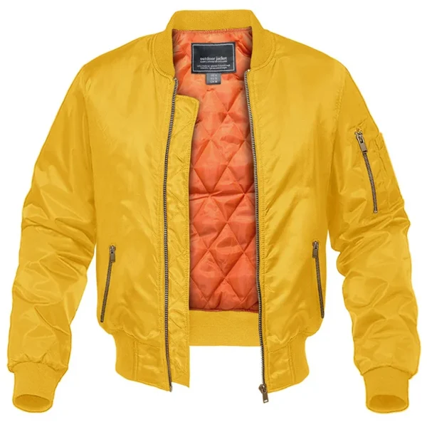 NobleStyle™ Men's Classic Aviator Bomber Jacket – Warm & Windproof Winter Edition - Image 7