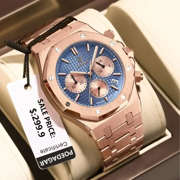 Refined Power on Your Wrist – POEDAGAR Classic is Built for Men Who Lead.