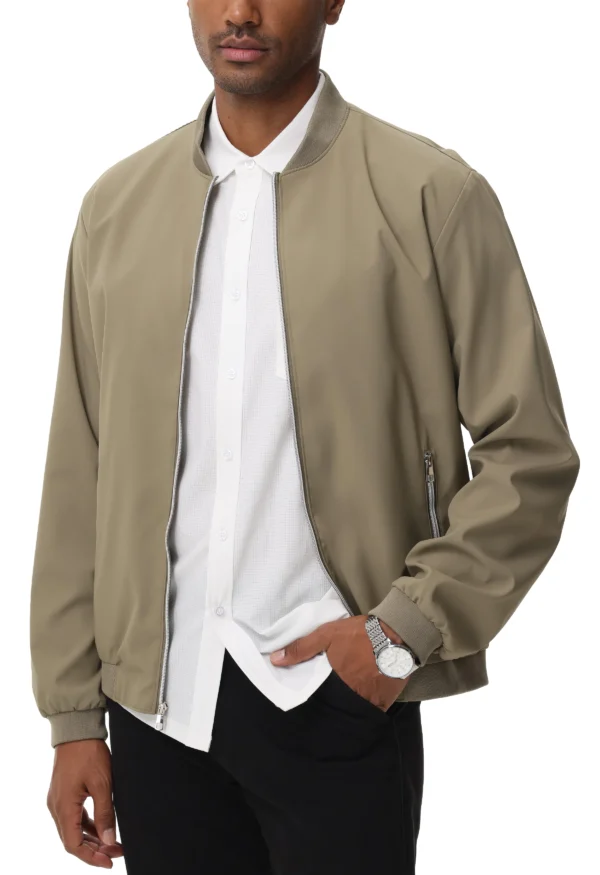 NobleStyle™ UrbanFit Waterproof Jacket – Lightweight & Versatile Men's Outerwear - Image 6
