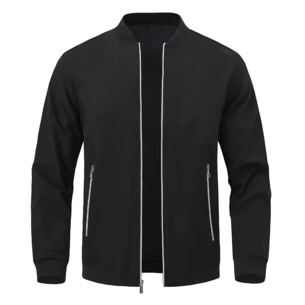 NobleStyle™ UrbanFit Waterproof Jacket – Lightweight & Versatile Men's Outerwear - Image 9