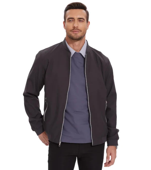 NobleStyle™ UrbanFit Waterproof Jacket – Lightweight & Versatile Men's Outerwear - Image 4