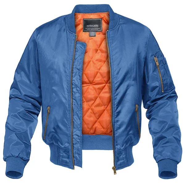 NobleStyle™ Men's Classic Aviator Bomber Jacket – Warm & Windproof Winter Edition - Image 15