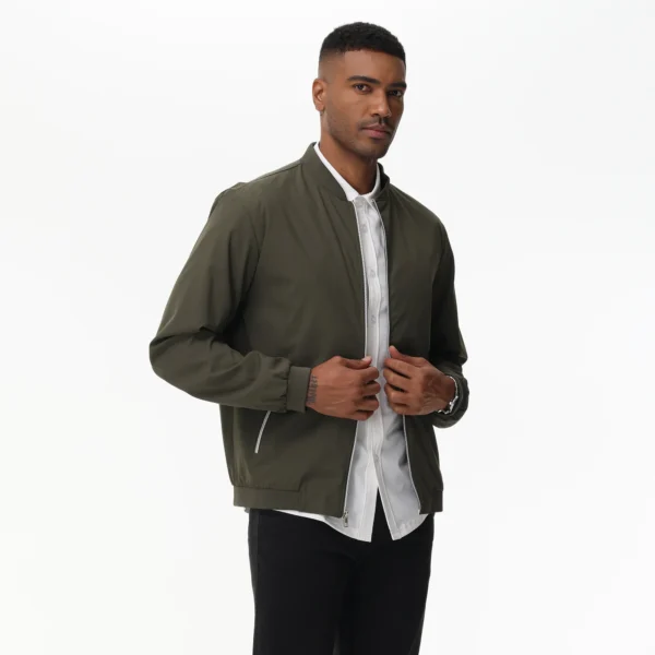 NobleStyle™ UrbanFit Waterproof Jacket – Lightweight & Versatile Men's Outerwear