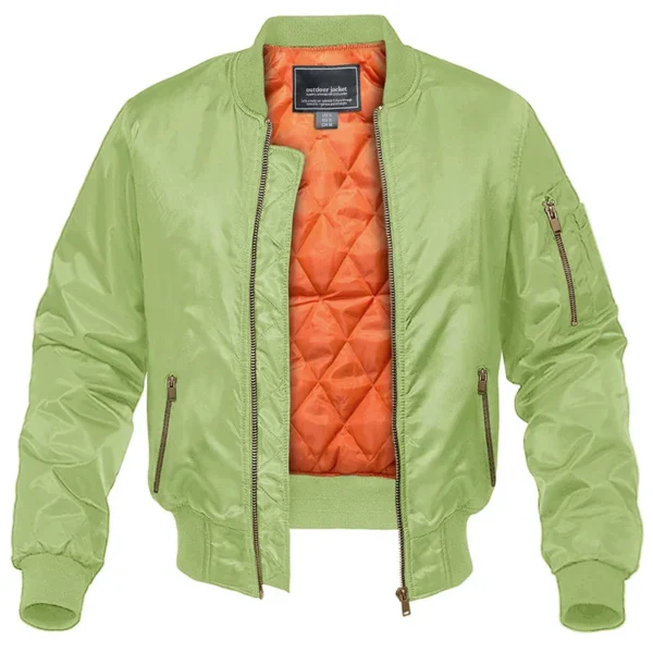 NobleStyle™ Men's Classic Aviator Bomber Jacket – Warm & Windproof Winter Edition - Image 9