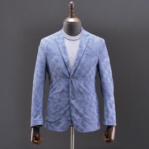 Blazer Masculino Slim Casual – Elegância Simples e Moderna